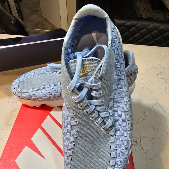 Nike Womens Air Footscape Woven Washed Denim FV6103-400 SIZE 10 NEW - Picture 3 of 14